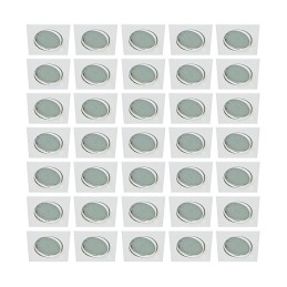 Éclairage de qualité supérieure avec nos spots LED carré orientables - Lot de 35 !