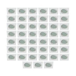 Éclairez votre maison avec style ! Lot de 45 spots LED carrés orientables en stock maintenant
