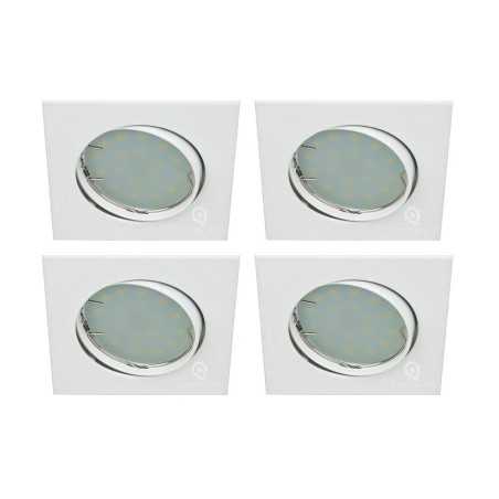 Éclairage de luxe à petit prix: Lot de 4 spots LED encastrables orientables