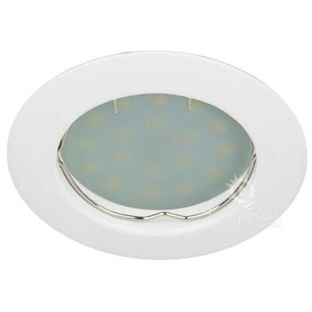 Lot de 2 Spot Led Encastrable complete ronde fixe eq. 50w blanc neutre