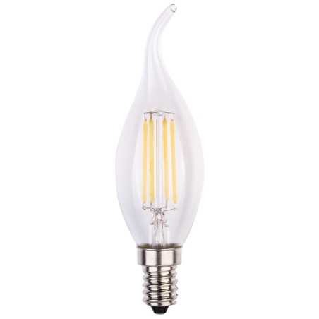 Éclairez votre maison avec style : Lot de 5 Ampoules Led Flamme Coup de Vent Filament 4W