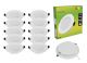 Lot de 20 Spot Encastrable LED Downlight Panel Extra-Plat 3W Blanc Neutre 4500K