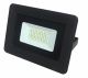 LED Projecteur Lampe 20W Noir 6000K IP65 Extra Plat 