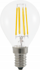Ampoule Led  Filament Culot E14 forme G45 4 Watt (éq 42 watts) Blanc Chaud