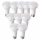 10 Ampoules LED Réflecteur R63 E27 8W Blanc Neutre