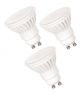 3 Ampoules LED GU10,10W, 920lm, blanc neutre 4000K 